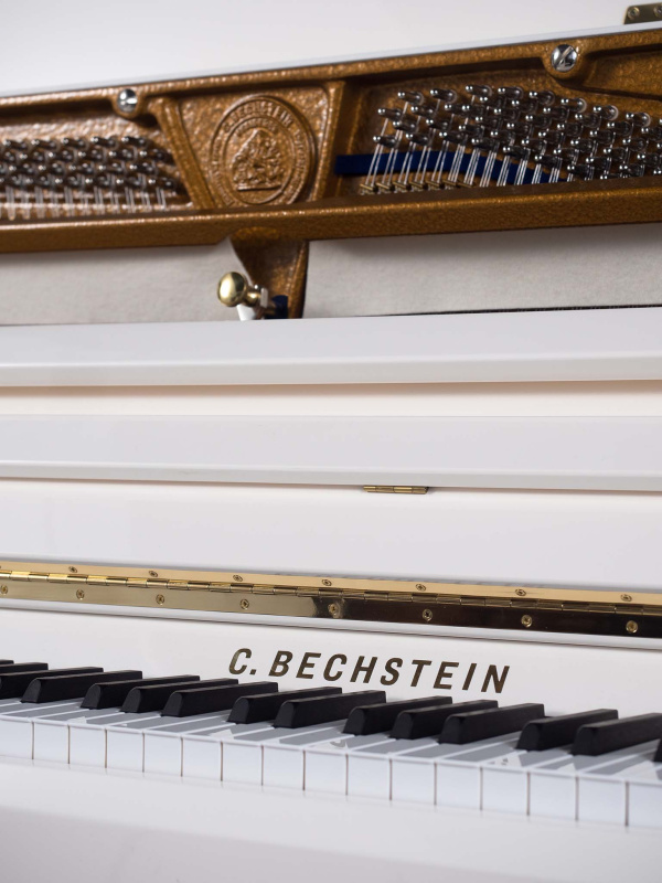 Пианино C. Bechstein Millenium 116K (BU) белое, полированное (209580, 2016 г.в.)
