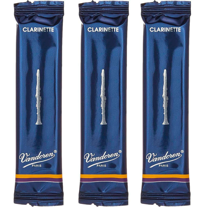 Трости для кларнета Vandoren Traditional №2 Bb (3 шт)