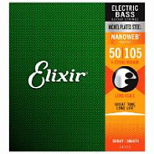 Струны для бас-гитары Elixir Nanoweb 14102 Heavy (4 шт)