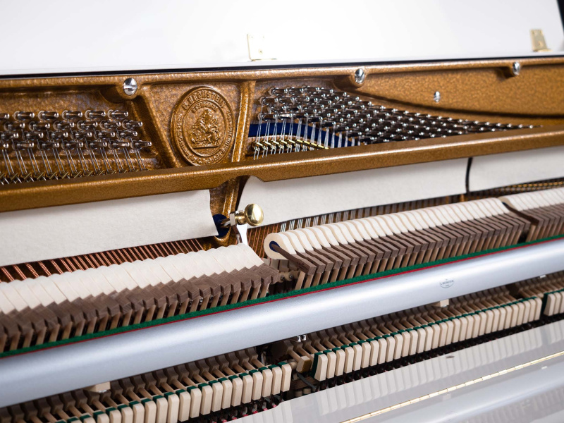 Пианино C. Bechstein Millenium 116K (BU) белое, полированное (209580, 2016 г.в.)