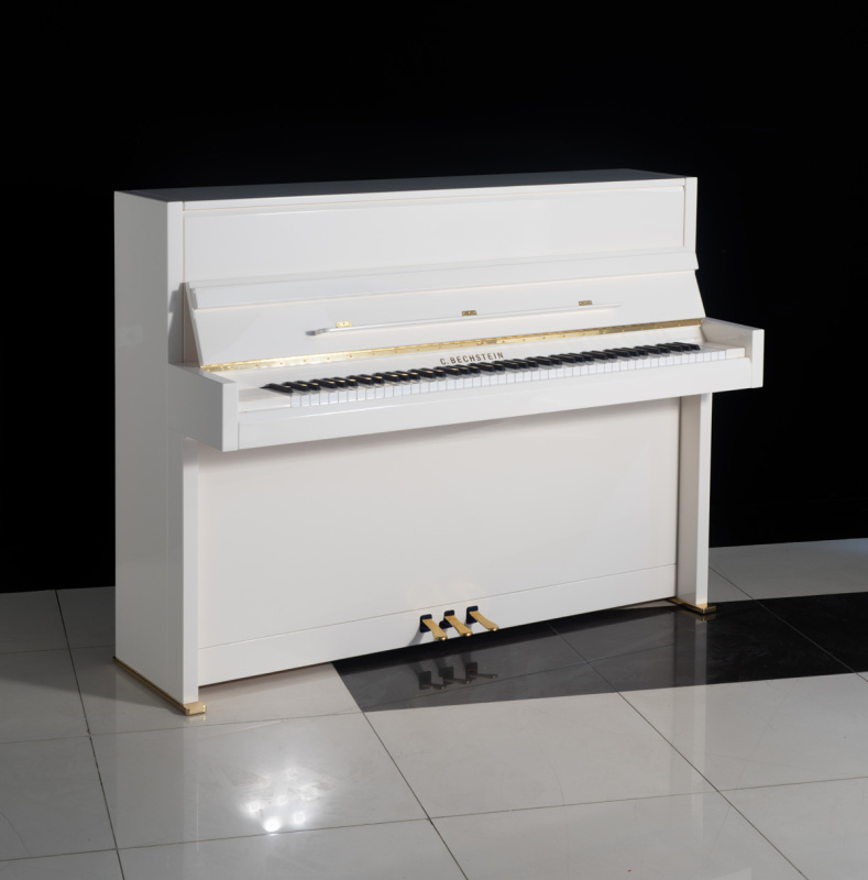 Пианино C. Bechstein Millenium 116K (BU) белое, полированное (209580, 2016 г.в.)