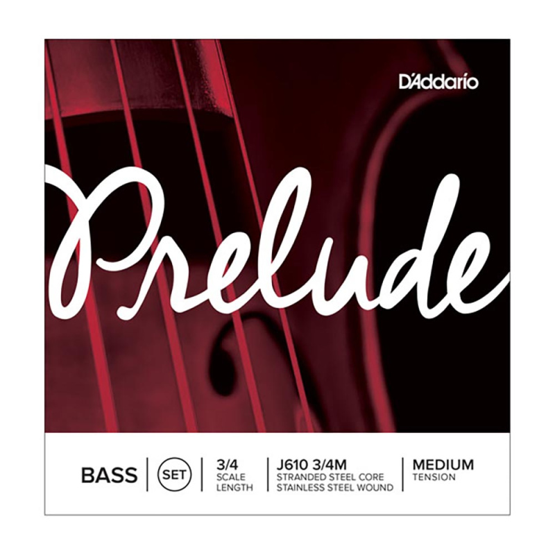 Струны для контрабаса D'Addario Prelude J610 3/4