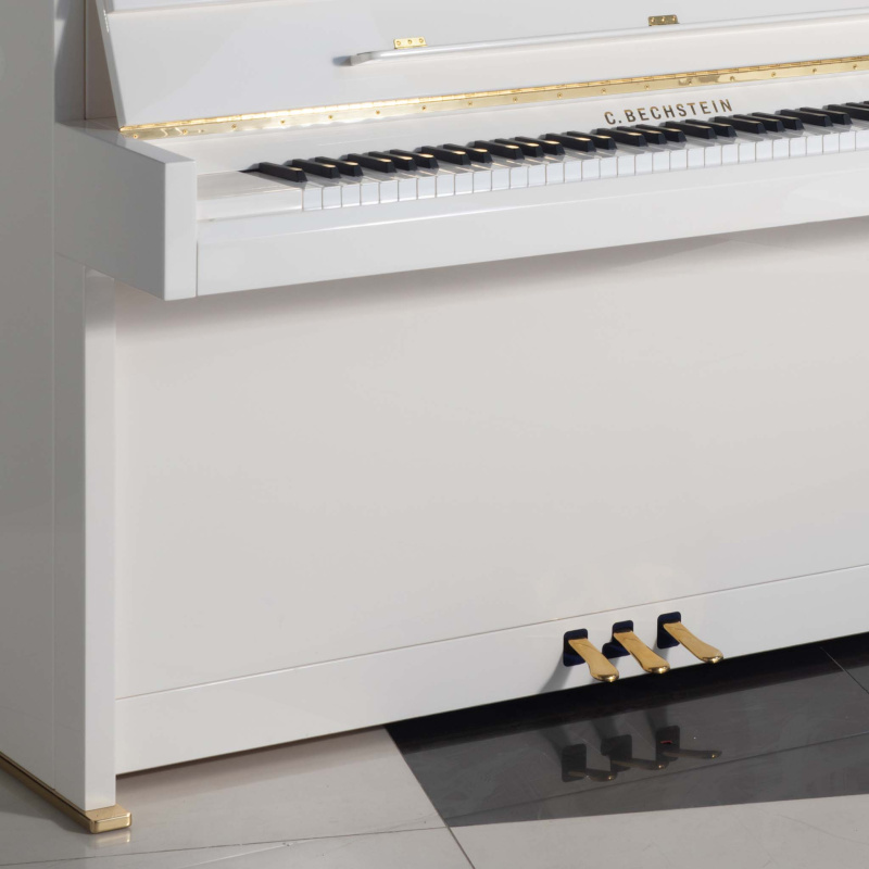 Пианино C. Bechstein Millenium 116K (BU) белое, полированное (209580, 2016 г.в.)