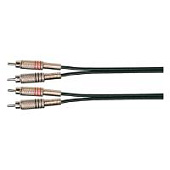 Аудио кабель Soundking BB404-3M, 2X RCA - 2X RCA, 3 м