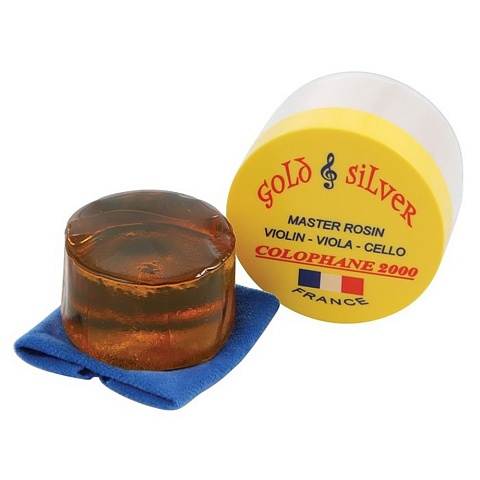 Канифоль для скрипки, альта и виолончели Colophane 2000 Gold & Silver